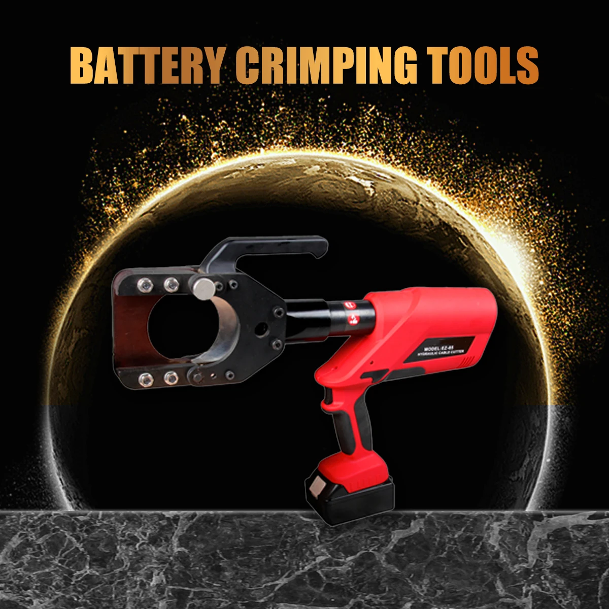18V 85mm Stroke Portable Electric Hydraulic Cable Cutter Crimping Function High Quality Industrial-grade