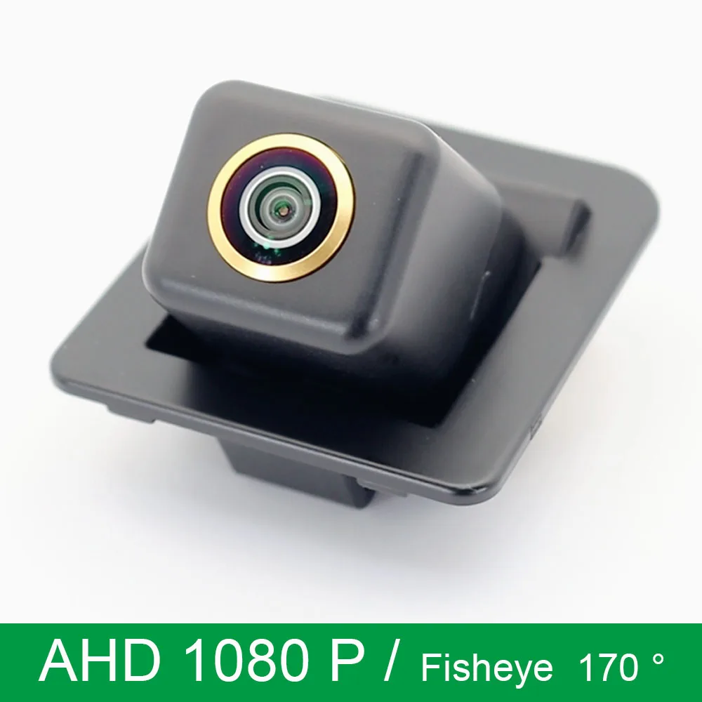 Cámara de visión trasera de vehículo Golden FishEye para Mercedes Benz Clase C W204 W212 W221 Clase S cámara de respaldo de coche HD visión nocturna CVBS