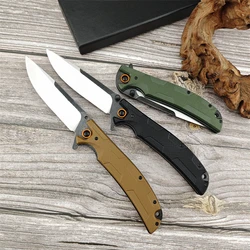 Folding 3 Colors Pocket Knives D2 Blade G10 Handles Outdoor Hunting Camping Self-defense Multifuctional Tactical EDC Knife Tool