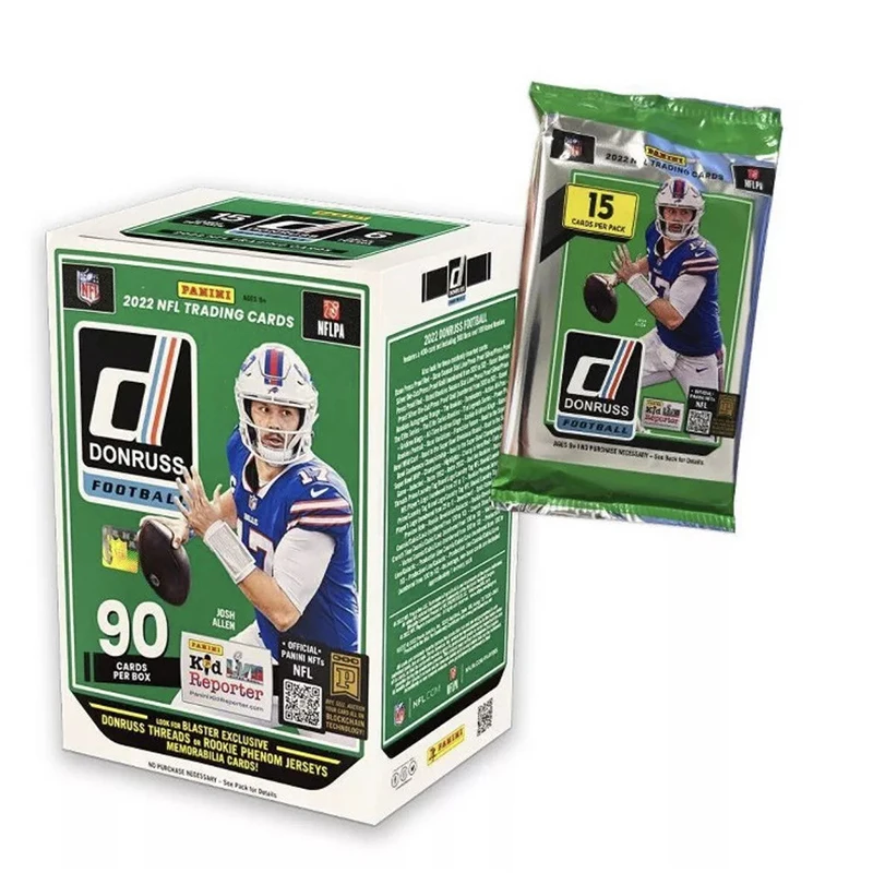 

2022 Panini NFL Donruss Football Blaster Box - 90 Trading Cards Per Box