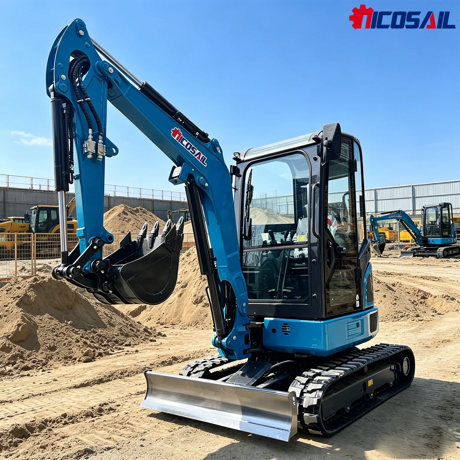 3 Ton Mini Crawler Excavator Euro 5 Engine CE Certified for Farm Garden Construction