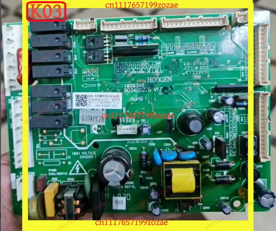 K03 k3 BCD-535WPEZR/HC4(H) 1909349 B03400278 1891104 B03031547 Fridge Main PCB Compatible Cooling System Control Board