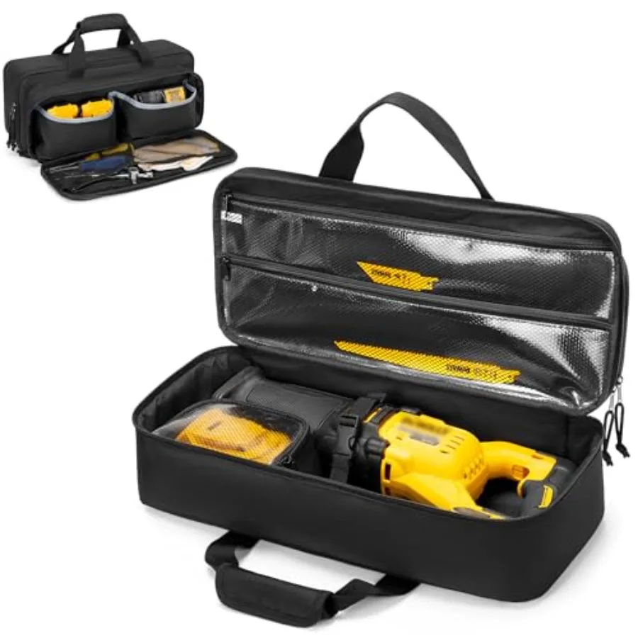 

Чехол для переноски, совместимый с аккумуляторными сабельными пилами DEWALT 20V/60V Max DCS380B/ DCS382B/ DCS389B/ DCS380P1, сумка для хранения
