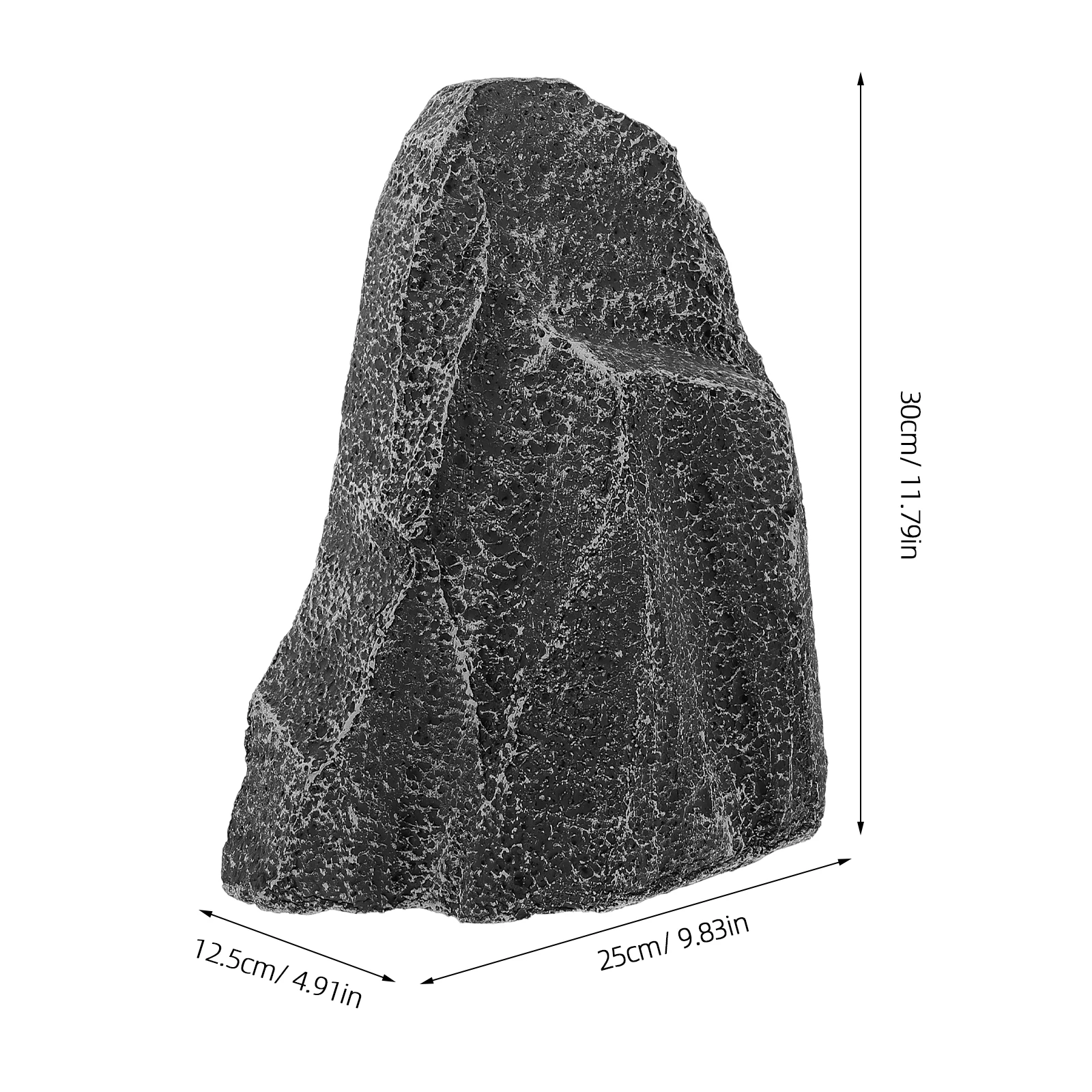 Rochas falsas artificial montanha rocha realista falso jardim pedra rockery paisagem em miniatura ornamento resina simulação decoração