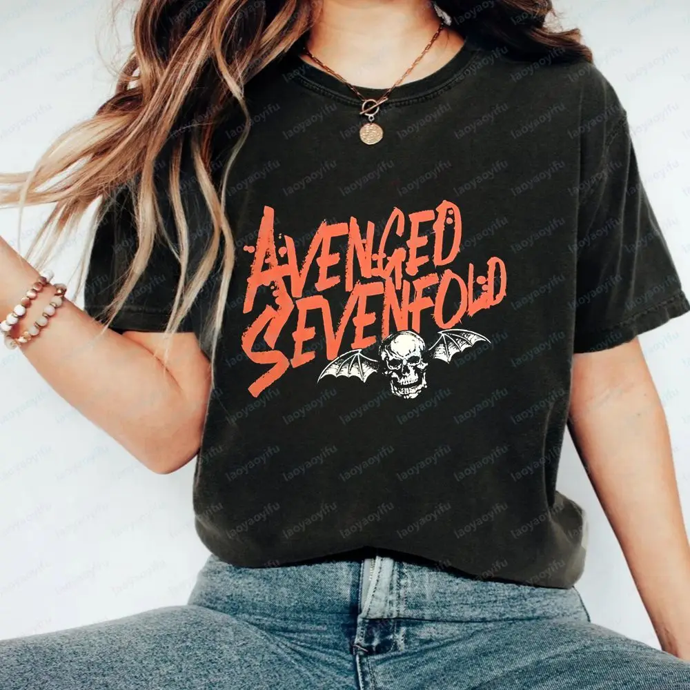 Classic Avenged Sevenfold (A7X) - Unique and Stylish Casual Sports Top - Short-sleeved, Suitable for Both Men and Women