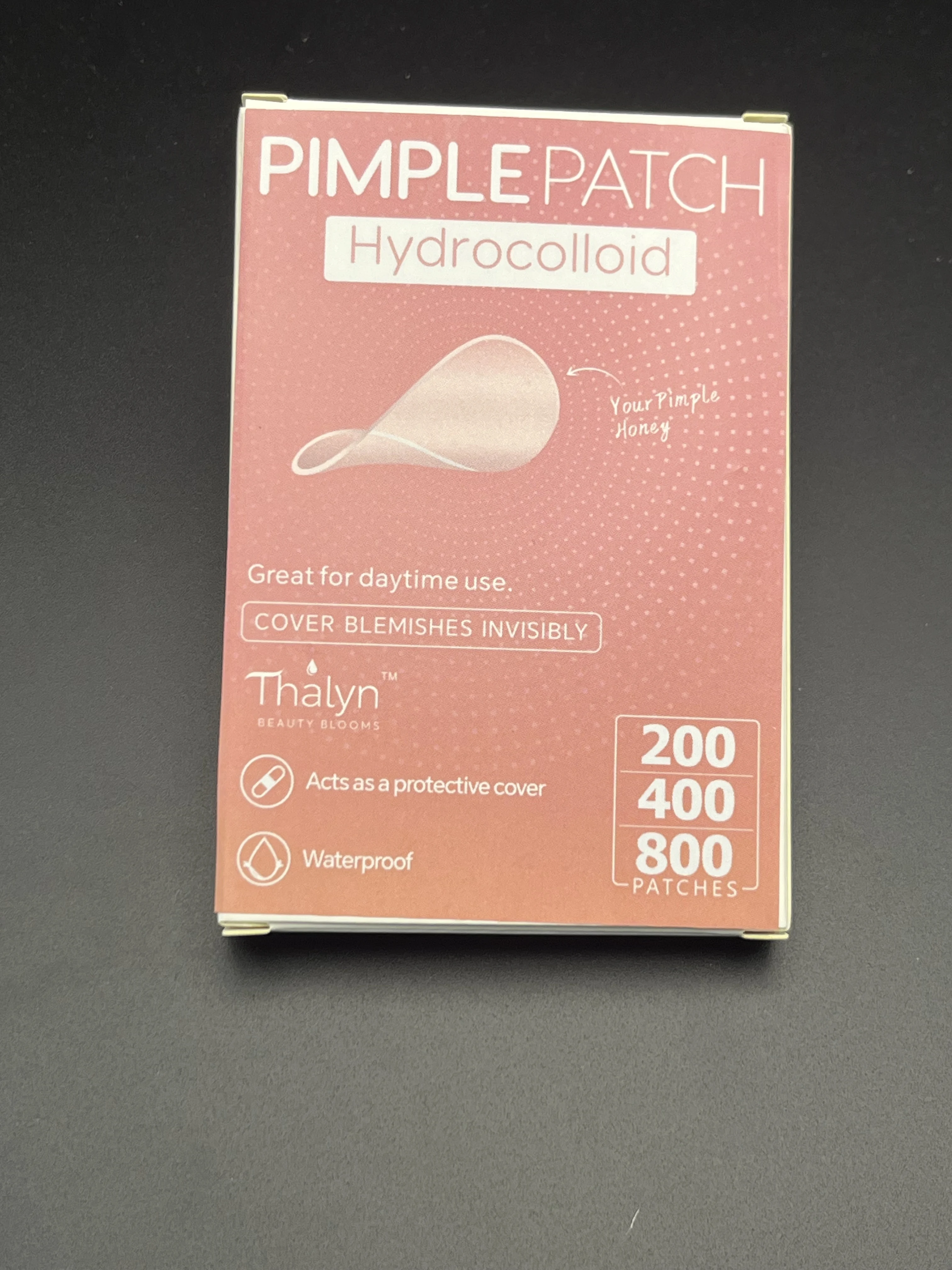 800 Adesivos Invisíveis de Ácido Salicílico e Hidrocoloide para Espinhas, Adesivos Eficazes para Limpeza da Pele e Compatíveis com Maquiagem