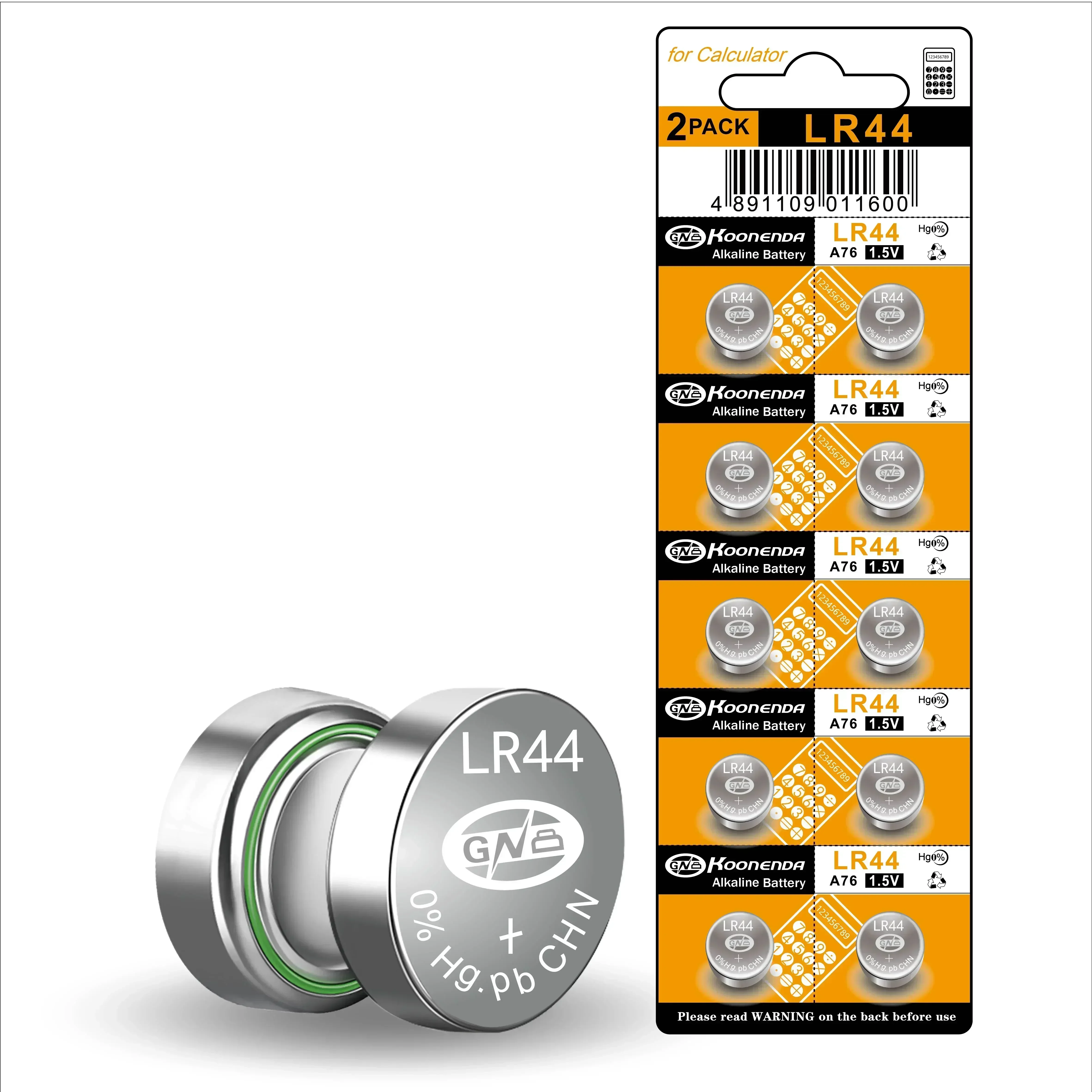 AG13 Knopfbatterie 1,55 V Alkaline-Knopf elektronisch LR44-Knopf elektronisch LR1154 geeignet für LED-Leuchten, Spielzeug