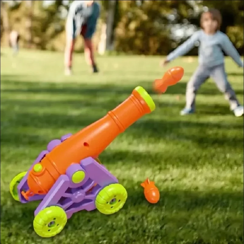 Juguetes de deportes al aire libre para niños, Cañón de zanahoria por gravedad, lanzador de cohete, juguetes para aliviar el estrés, Juguetes Divertidos para niños de 3-12, regalos de cumpleaños