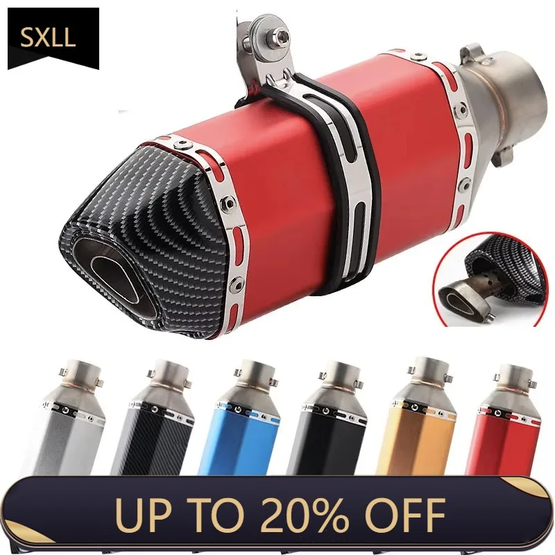 

SXLL Z900 400 R3 Universal Motorcycle Exhaust Muffler Exhaust DB Escape Motorcycle