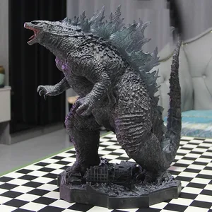 50cmムービーゴジラフィギュアキングコングvsゴジラアクションフィギュアヒートレイライトジャイアントモンスターゴジラ彫像PVCアニメモデルギフト 8ベストセールスアニメ図50cm -6