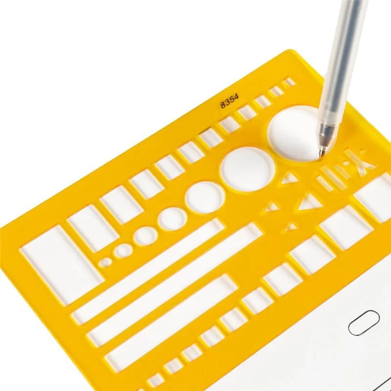 【Hot Selling】Map Marking Template Stencil Set - With 1:50,000 & 1:100,000 Scales For Precision Marking