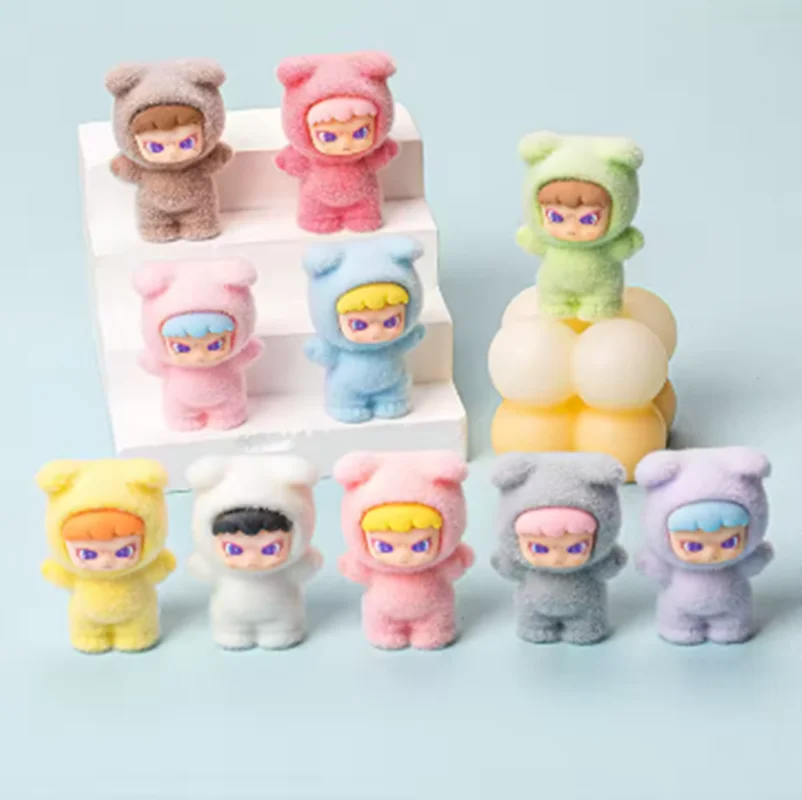 DIY 레진 장난감 액세서리 귀여운 열쇠고리 책상 장식 피규어 블라인드 박스 수집품