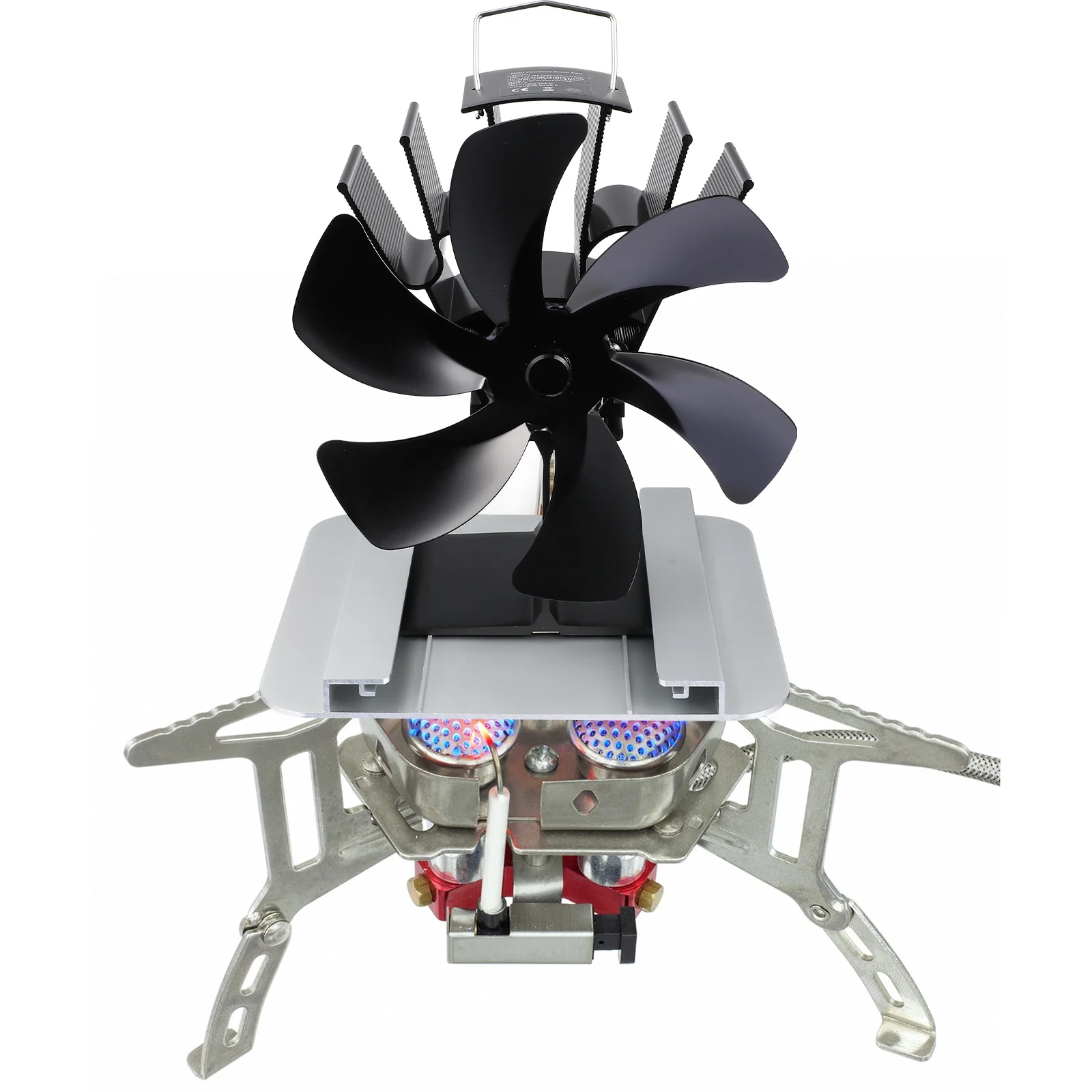 

Heat Insulation Board Stand for Stove Fan Metal Heat Shield Fireplace Thermal Fan Heatproof Accessory Plate Metal Stand