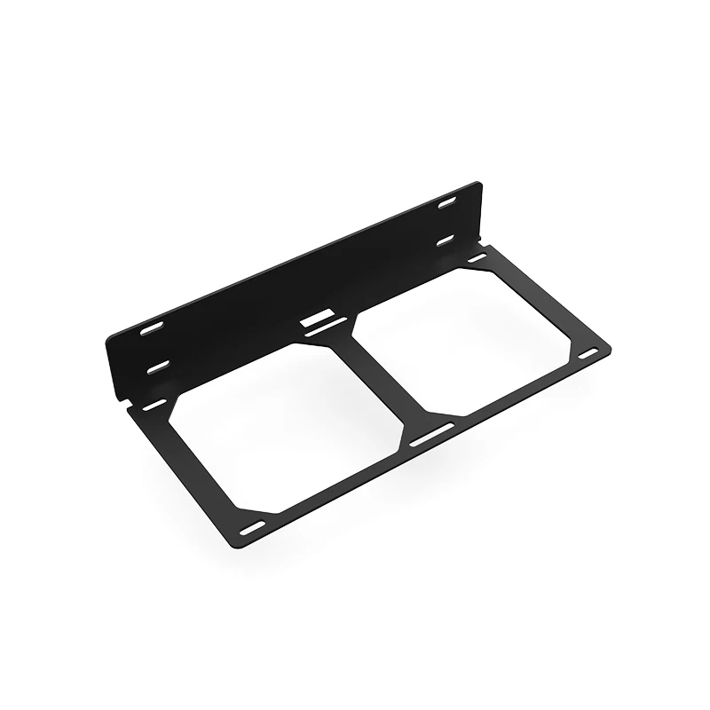 Bykski Water Cooling Radiator Metal Flat bracket / Size 120mm / use for 12cm-24cm-36cm Fan Radiator Bracket B-ST-3FN-V2