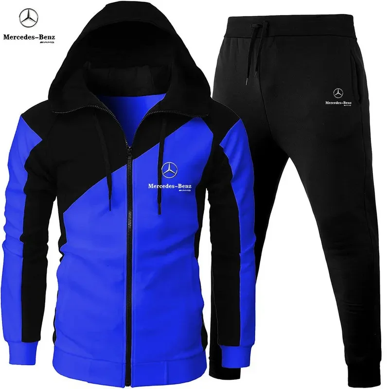 

Mercedes-Benz sports hoodie set; breathable and comfortable; trendy and fashionable; essential for sports