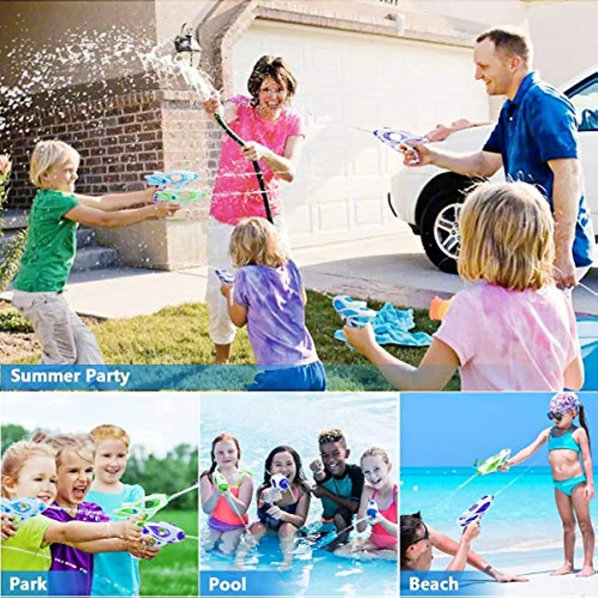 Beach Toy Water Gun Playing With Water, Outdoor Bathing, Swimming, Rafting And Pistols , For Children Girls Boys Kids