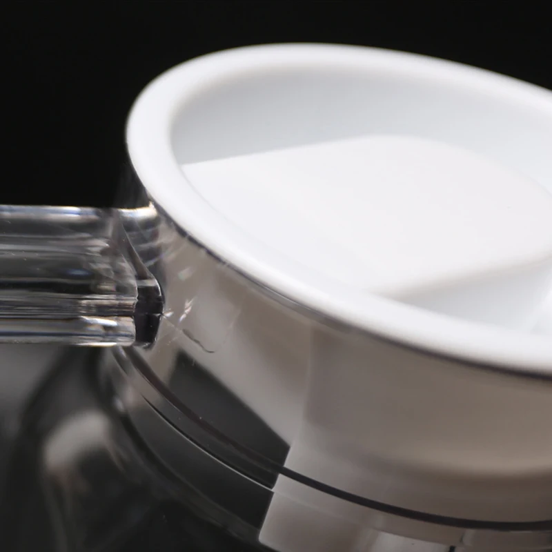 1Pcs White Glass Hot/Cold Water Carafe Lid Cover Food Grade Plastic Anti-Dust Leakproof Lids Stoppers for Glass Bistro Pitcher