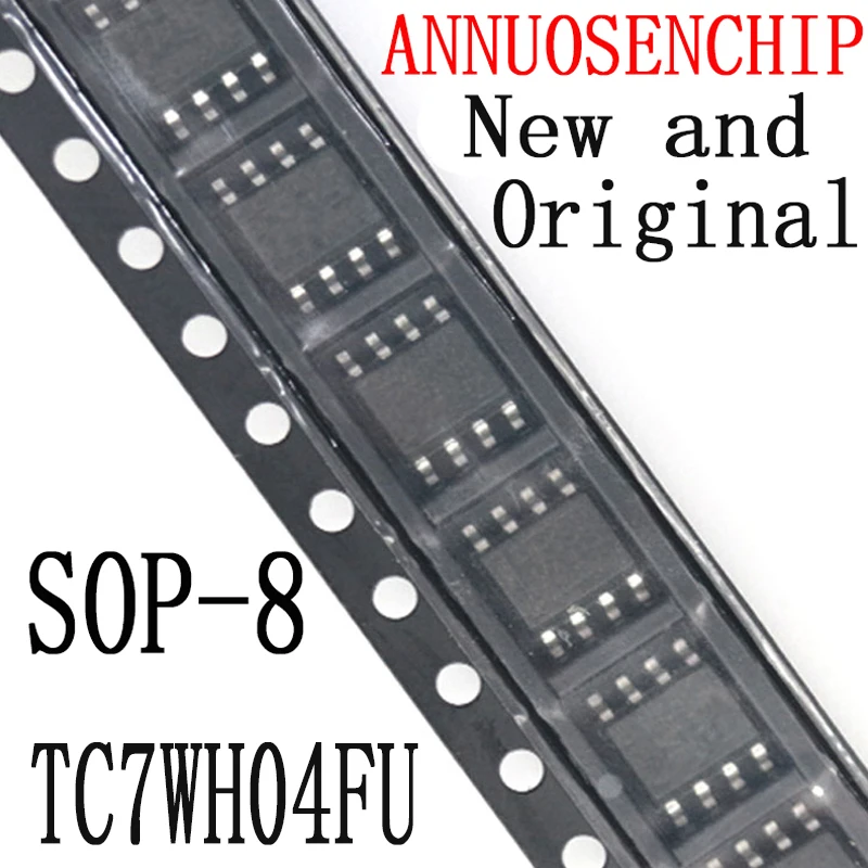 H04 SOP8 CMOS TC7WH04 SOP 7WH04FU SOP-8 TC7WH04FU, Nouveau et Original, 10 Pièces