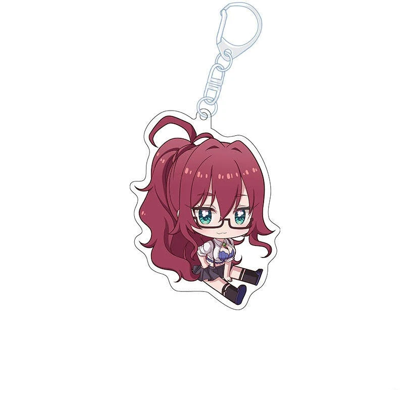 Anime Store The 100 Girlfriends Who Really Love You Hahari Shizuka Rentaro Aijo AcrylicKeychain Pendant Fans Gifts About 6cm