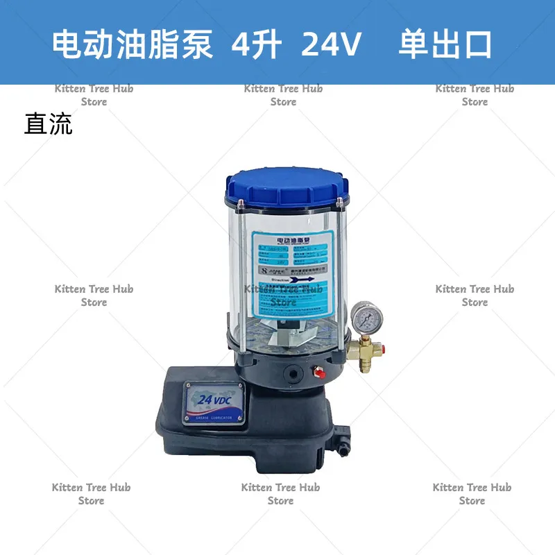 Automatic Progressive Grease Pump, Electric Central Lubrication System for Excavator Loader Engineering Equipment Maintenance