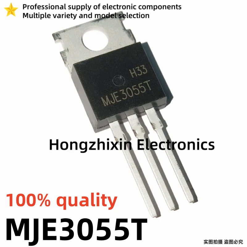 10PCS Brand new 100% quality MJE3055T MJE2955T MJE3055 MJE2955 3055T 2955T 3055 2955 TO-220 supports transistors