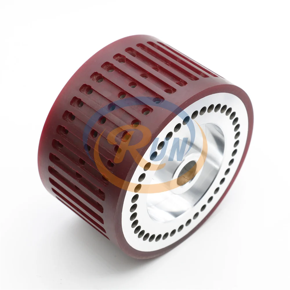 

1pcs fh.10066561/02 Folding Machine Suction Wheel 124x18x70mm Reliable Printing Parts