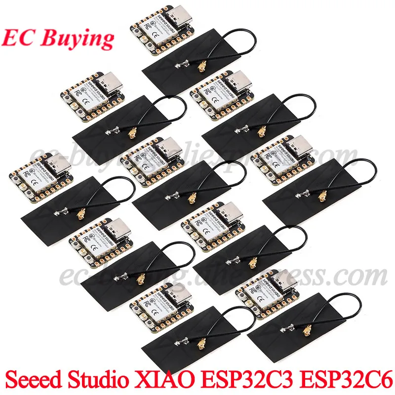 10 stks/1 st Seeeduino Seeed Studio XIAO ESP32-C3 ESP32C3 ESP32C6 WiFi Draadloze Bluetooth-Enwikkeling Board MCU 4 MB Voor Arduino