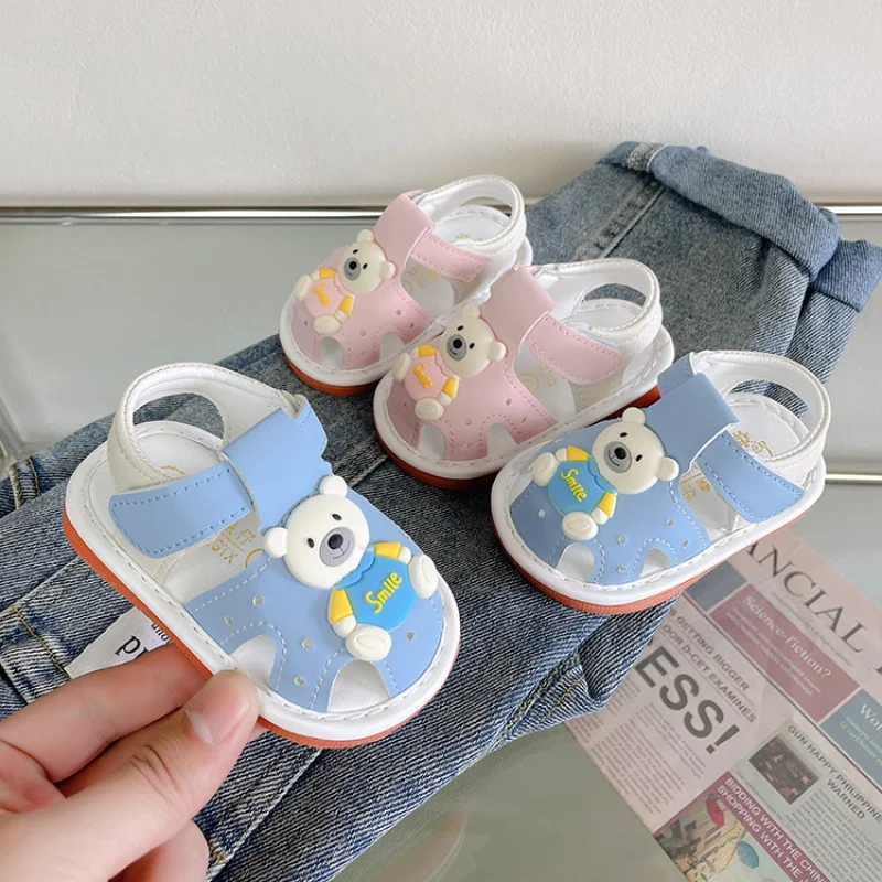 

Children's Outing sandals summer baby toddler shoes soft bottom Non-Slip0-2Years old