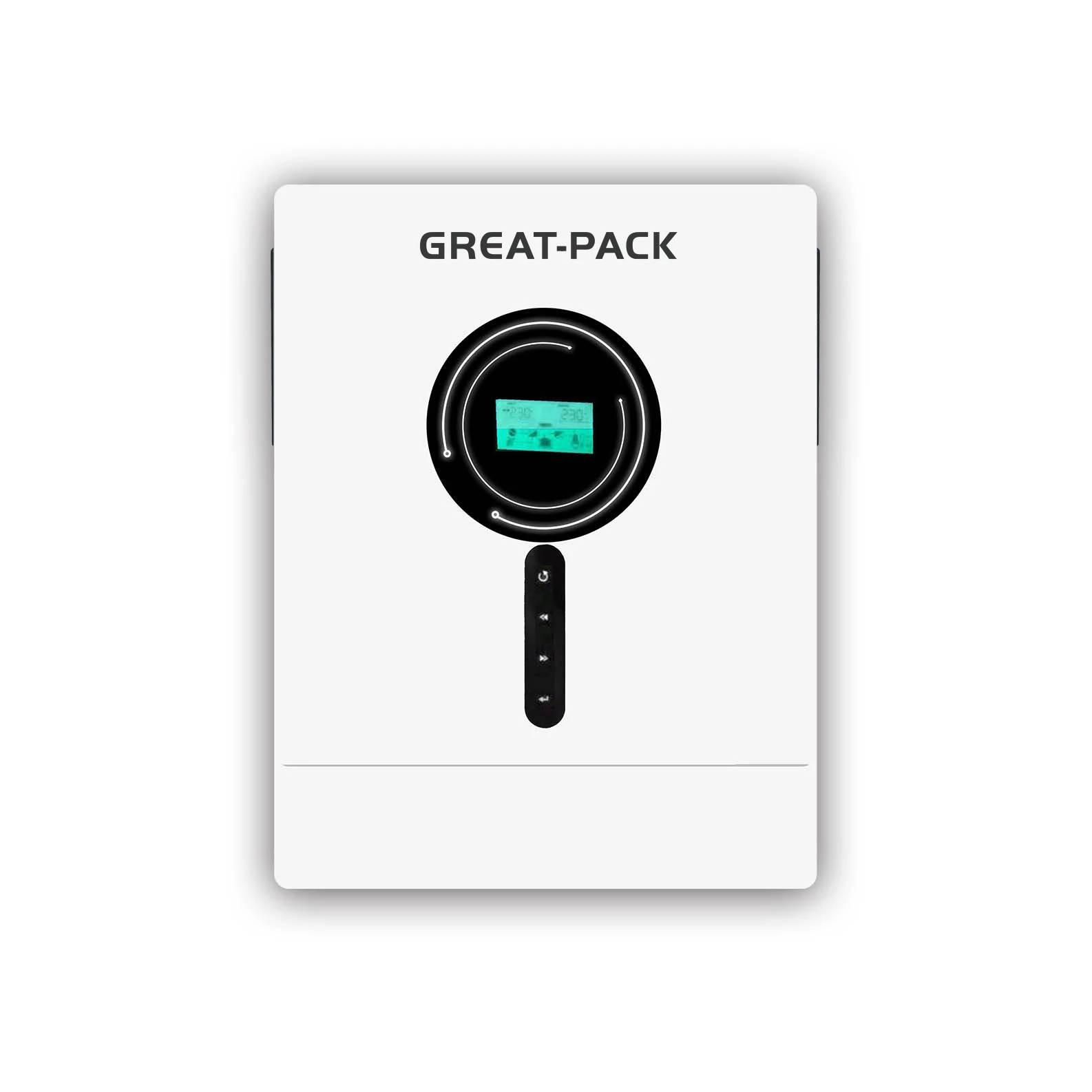 High Efficiency 6000W Dual MPPT Single Inverter Built-in Switch WiFi Monitoring -Reverse PV Power Supply Grid Inverter