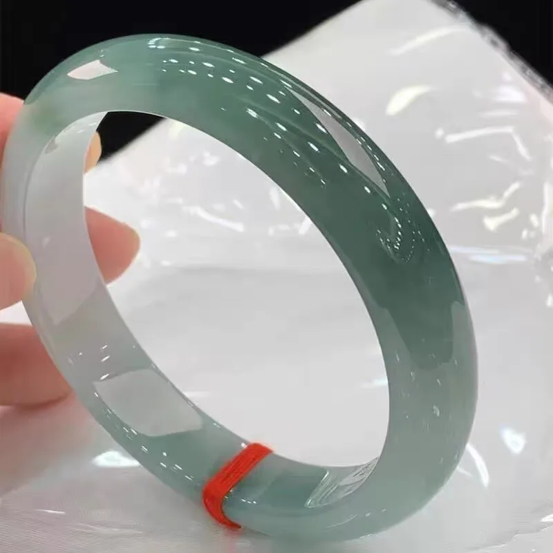 Myanmar Bracelet for Women, Spring Color Full Oil Green, Young Girl's Jadeite