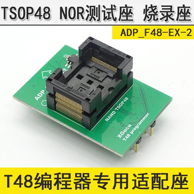 TSOP48 NOR Test Pad Burning Pad NAND 48 pinos Chip T48 Programador Almofada adaptadora dedicada