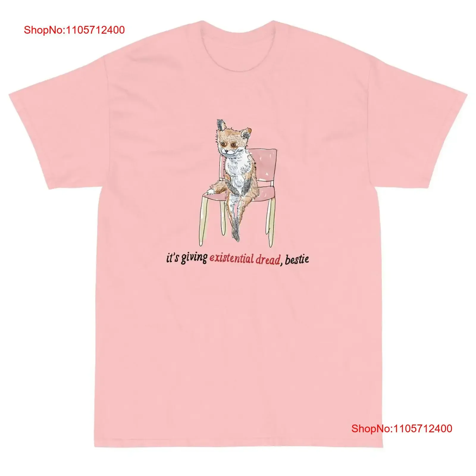Existential Dread meme T Shirt vintage Washed Top For Everyday Wear Versatile Comfortable streetwear fashion designer clothes