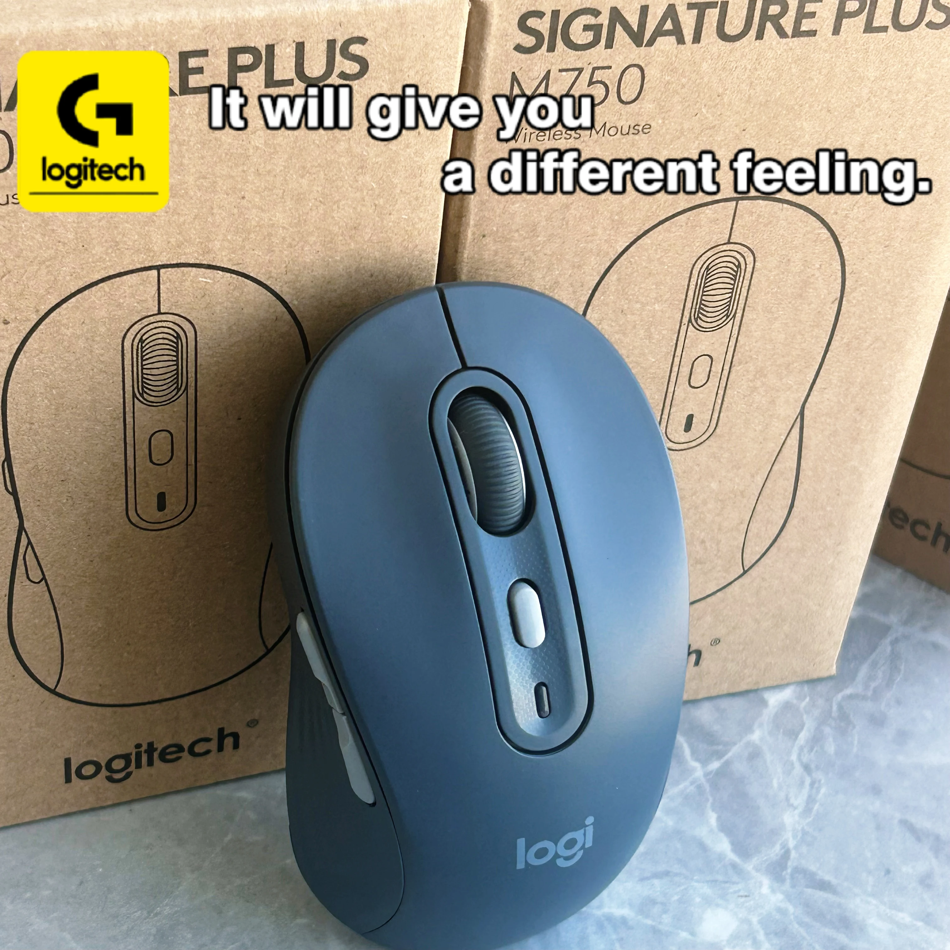 

[Ограниченное предложение] Мышь Logitech M750 Pebble, универсальный дизайн, подключение по Bluetooth, подходит для повседневного использования.