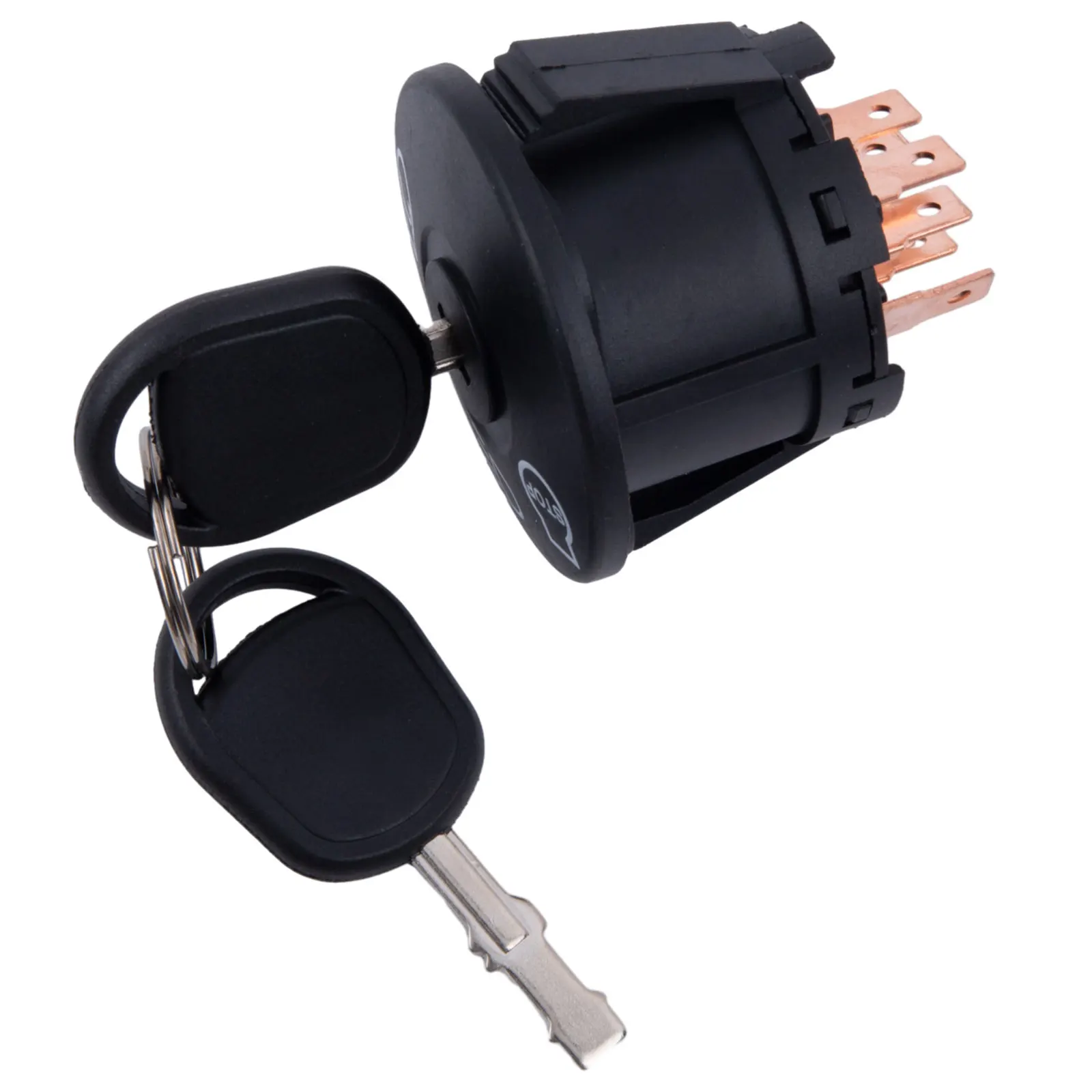 

Газонокосилки, аксессуары для гостиной на открытом воздухе, переключатель зажигания, 2 шт., ключ, замена переключателя зажигания стартера из нержавеющей стали