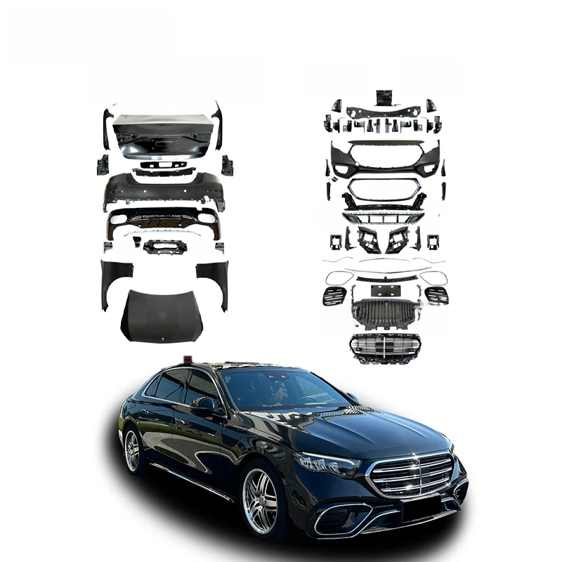

Premium Car Accessories W213 2016-2019 E-Class Upgrade To 2023-2025 W214 E63 Bodykit High Quality