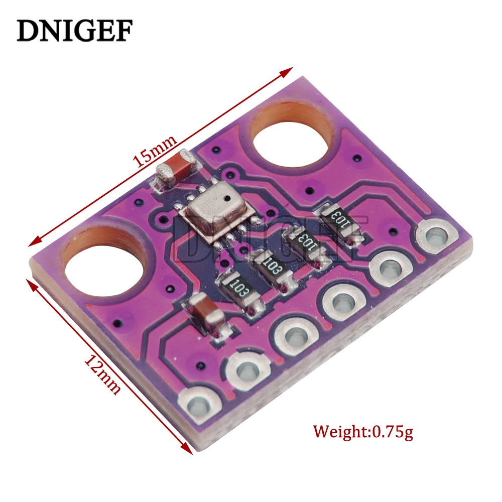 مستشعر رقمي لدرجة الحرارة والرطوبة ، وحدة ضغط بارومترية ، i2c ، spi ، من من من 10 من 10 #6