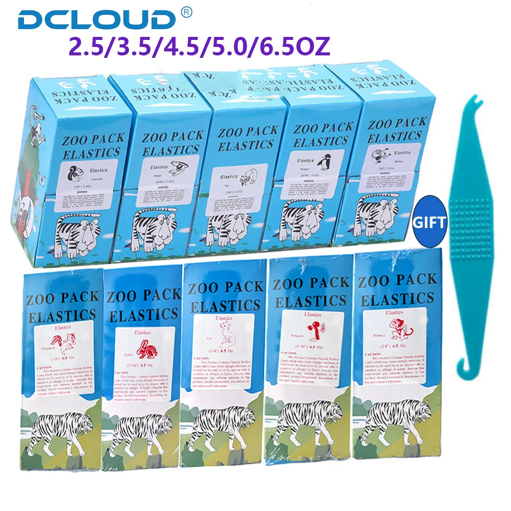 5000 Teile/schachtel Dental Kieferorthopädische Gummibänder Gummibänder Ring Latex Ligaturen Krawatten Zahn Zubehör Zähne Hosenträger 2,5/3,5/5,0/6,5 OZ – Detail 4