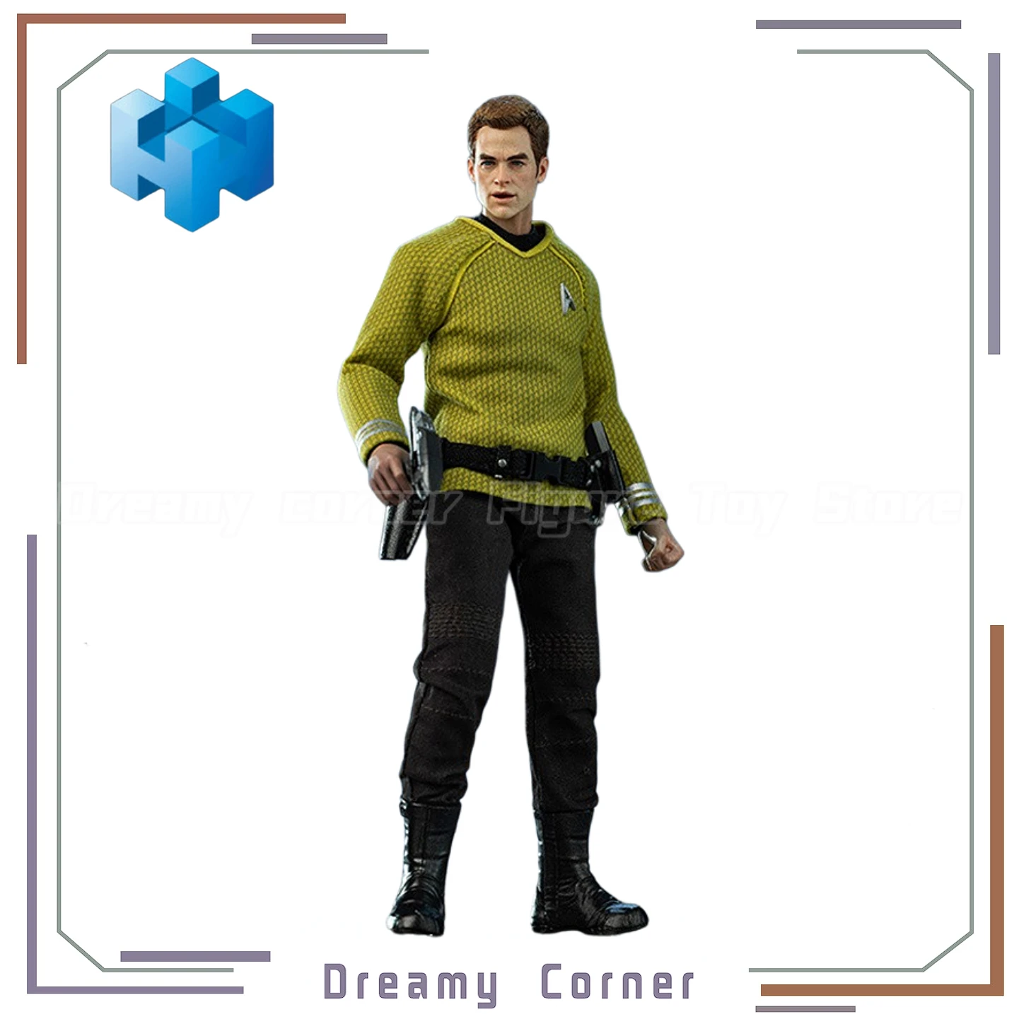 

【In Stock】Original HIYA EXQUISITE SUPER Star Trek James T.Kirk 1/12 Action Figure Collection Model Toy Gift