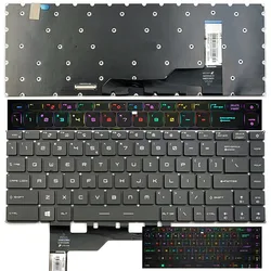New Original US RGB Backlit For MSI GE66 Raider MS-1541 GS66 Stealth MS-16V1 Laptop Keyboard English Light