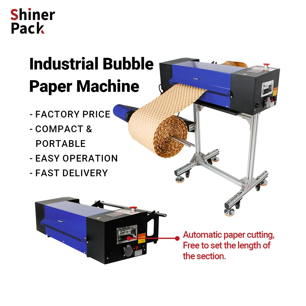 Factory Price Honeycomb Paper Machine Kraft Paper Bubble Board Wrap Produce Machine Paper Bubble Machine for Package