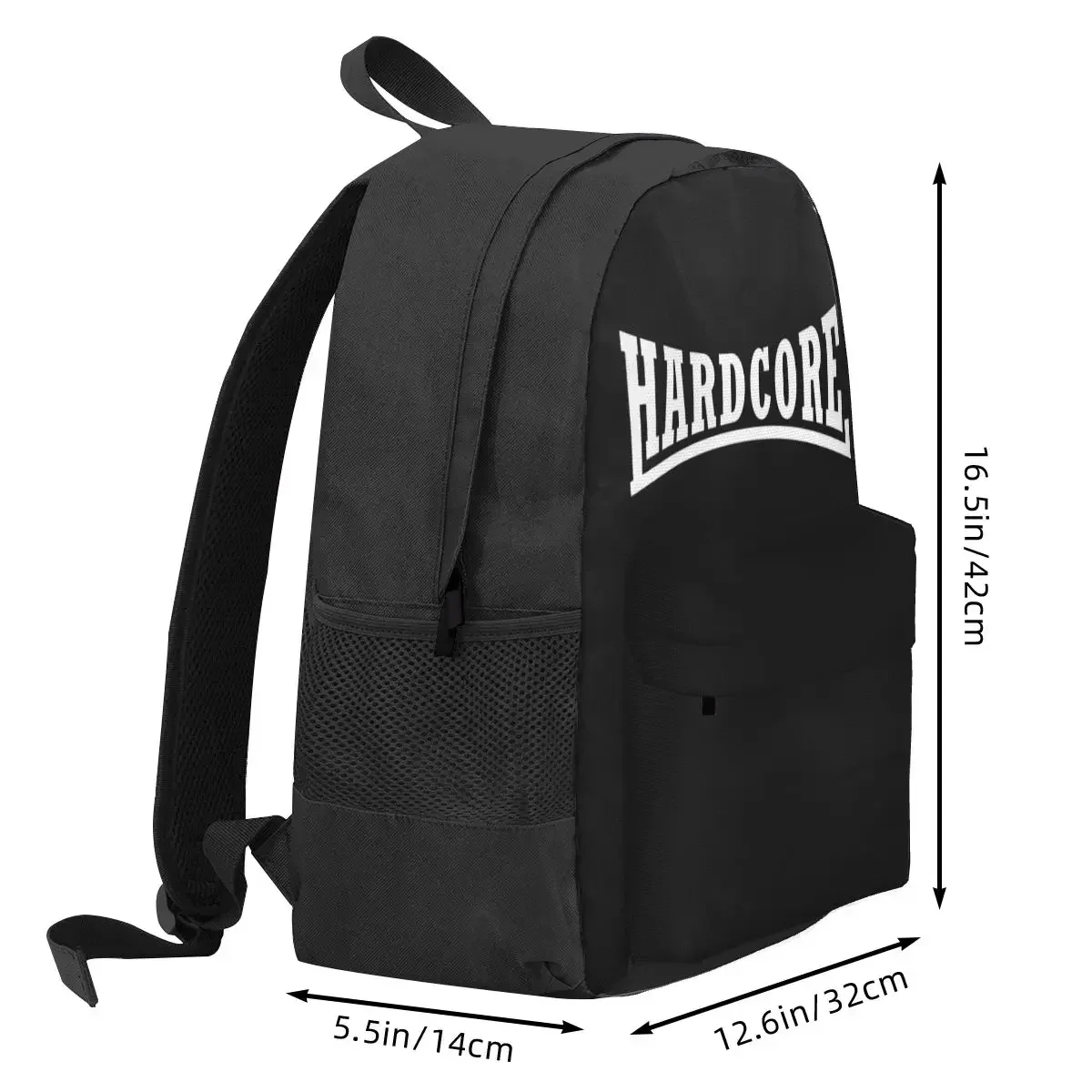 Hardcore Backpacks Boys Girls Bookbag Students School Bags Cartoon Kids Rucksack Travel Rucksack Shoulder Bag Large Capacity
