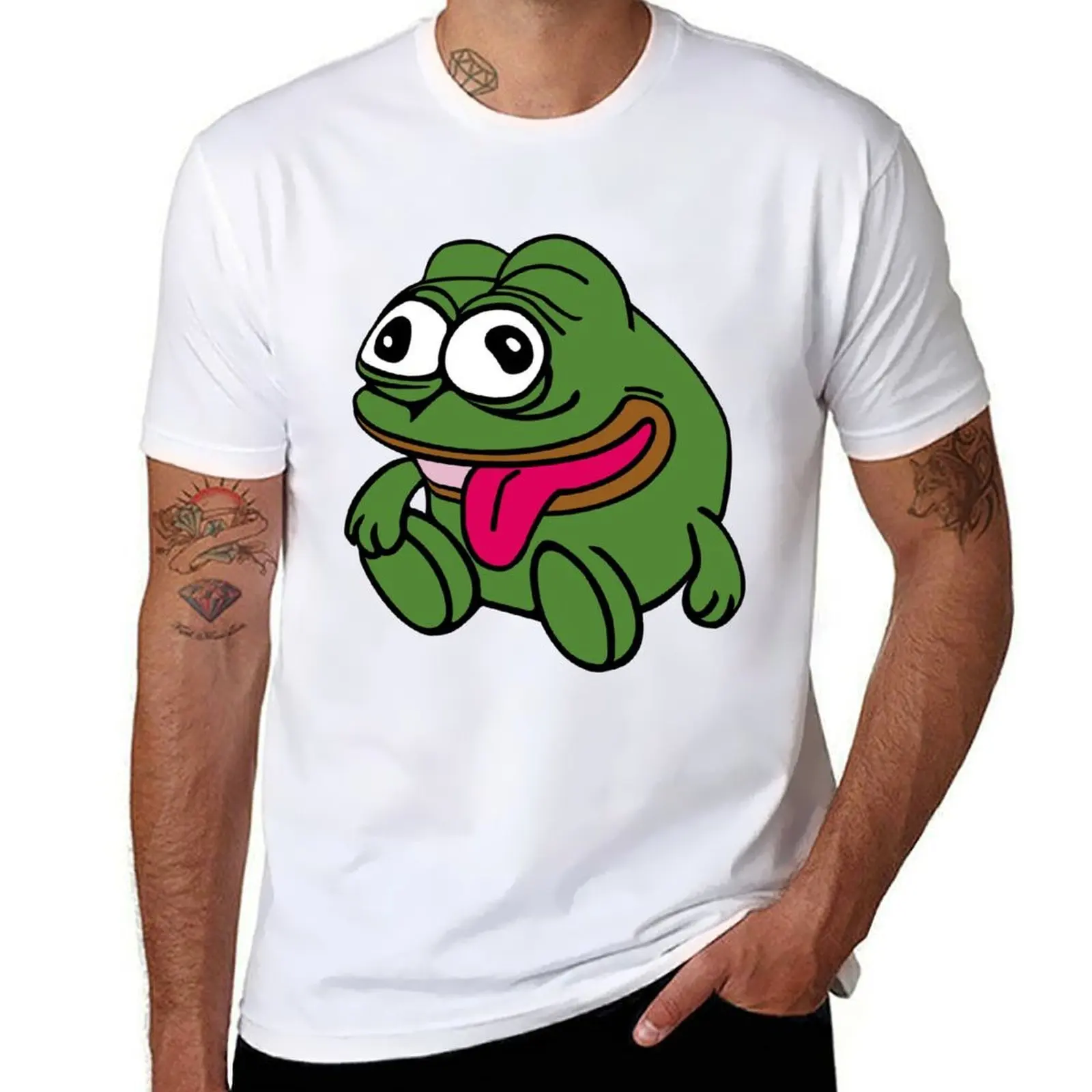

PEPE the frog MEME T-Shirt t shirt personalised man tshirt T-Shirt