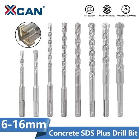 XCAN 1Pc SDS Plus 로터리 해머 드릴 비트 6/8/10/12/14/16mm 크로스 팁 벽돌 비트 110mm 150mm 160mm 벽돌 콘크리트 벽용 XCAN 1Pc SDS Plus 로터리 해머 드릴 비트 6/8/10/12/14/16mm 크로스 팁 벽돌 비트 110mm 150mm 160mm 벽돌 콘크리트 벽용