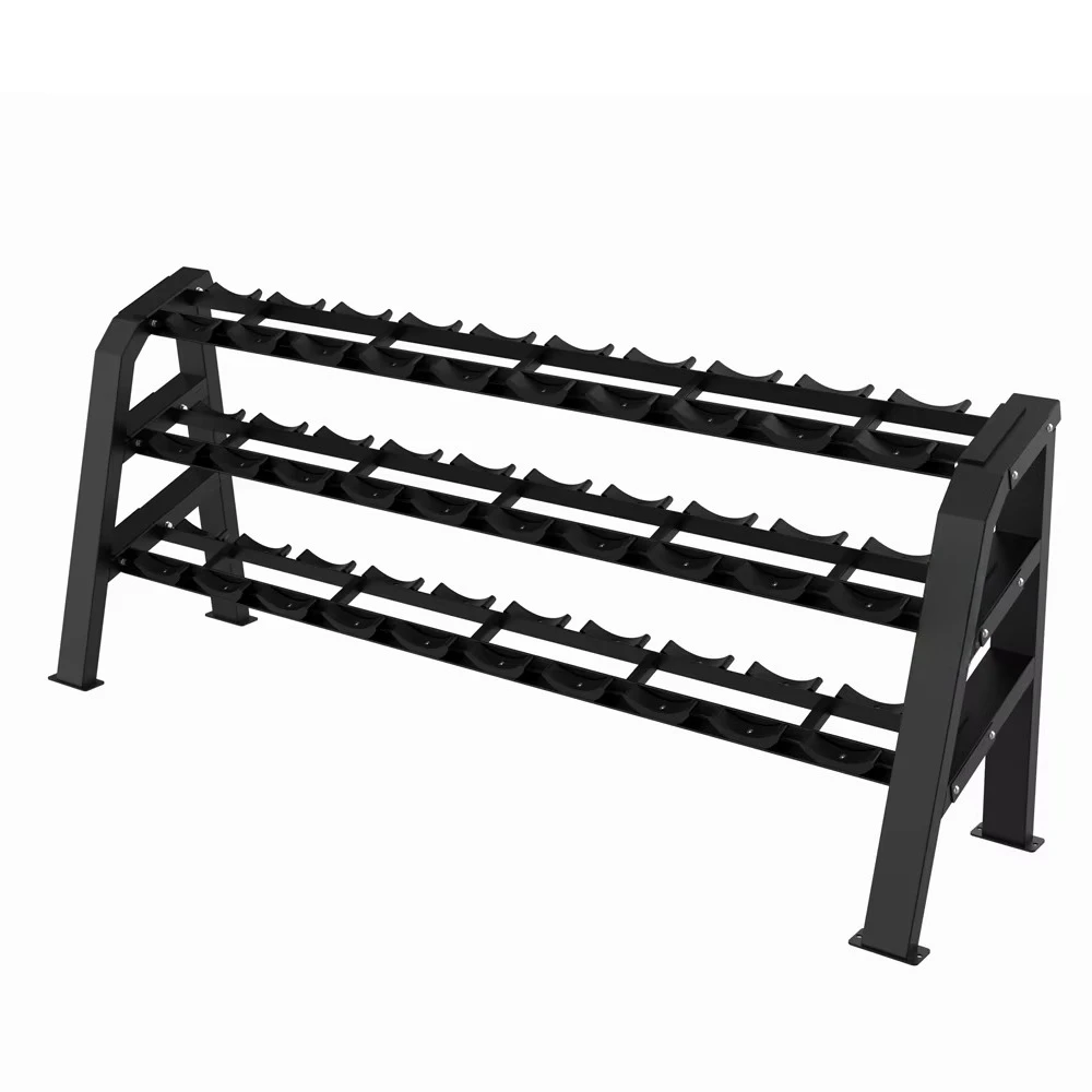3 Layer Dumbbell Storage Rack, Sturdy Weight Rack For Both Home And Gym Indoor Daily Fitness Application