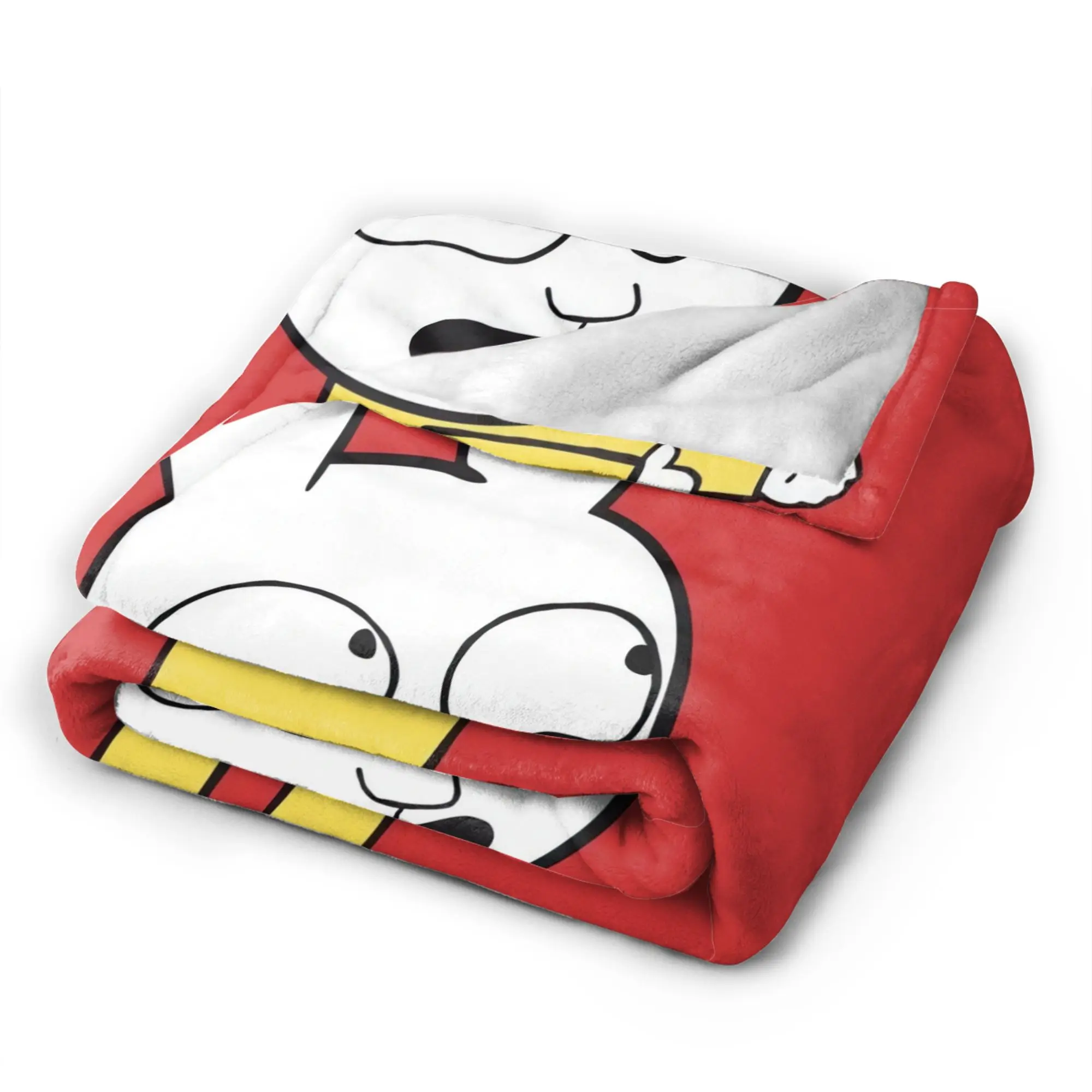 Simons Super Rabbit Plush Blanket Students  Flannel Throw Blanket For Couch Bed Warm Custom Quality Bedspread Gift Idea