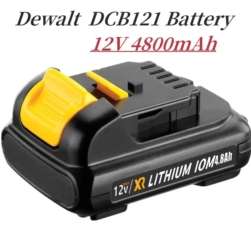 12V 4800Ah  Li-Ion Batterie Ersatz Für Rosée DCB124-XJ DCB120 DCB123 DCB127 DCB122 DCB124 DCB121