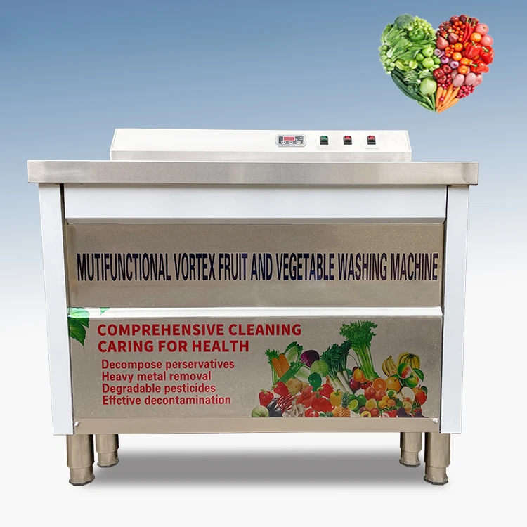 Ruitai Automatic Fruit Washer Vegetable Washing Machine Fruit Clean Vegetable Bubble Washer For Restaurant