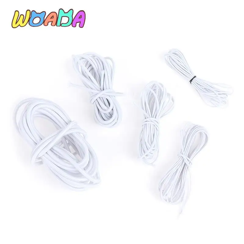 3Meter 1mm/1.5mm/2mm/3mm/4mm BJD Assembly Rubber band for Doll Body Assembly Tools Doll accessories