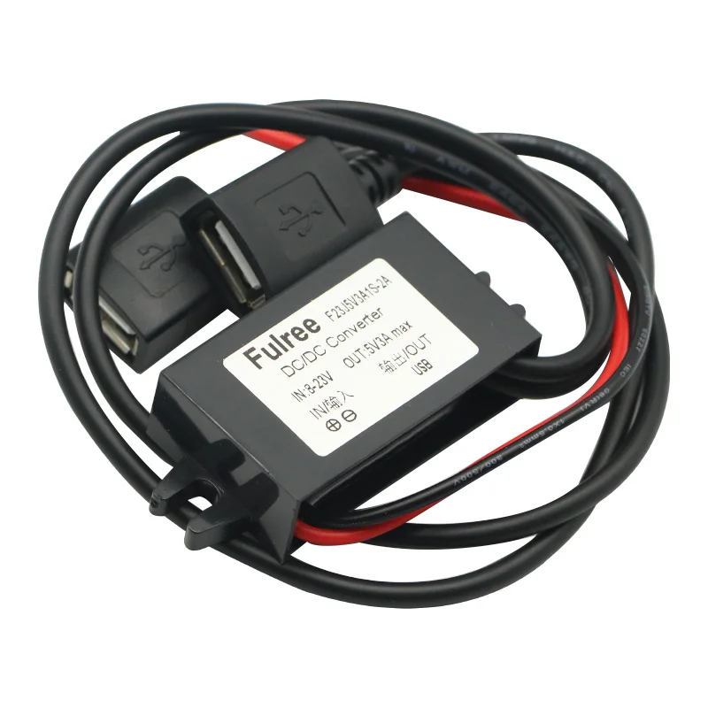 Chargeur de voiture USB abati eur de tension, convertisseur abati eur CC, étanche, 15W, UN3F, Sochi 12 V à 5 V, 3A