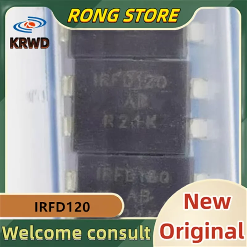 20PCS IRFD120 New original IRFD120PBF DIP-4